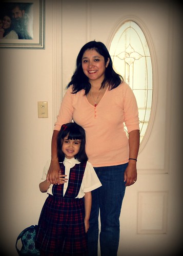 1st day of Kinder w/ Mom
