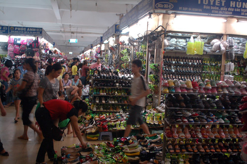 mercado en hanoi