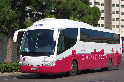 Un autobús de Ciudad Directo de JCCM
