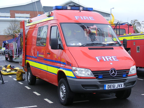  797 Cheshire Fire Rescue Service Mercedes Sprinter 4x4 DA51JWX