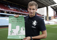 Marc Albrighton supporting our car-free day