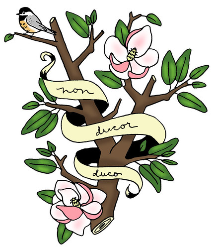 magnolia tree tattoo. Kat#39;s Tat: Magnolia Tree