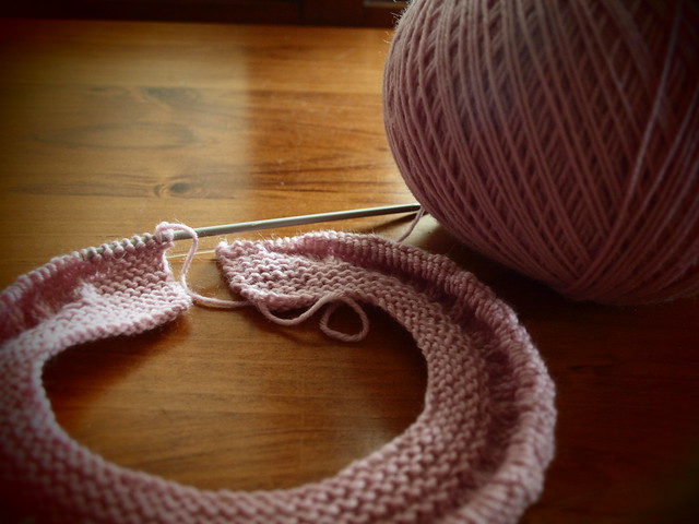 and knitting