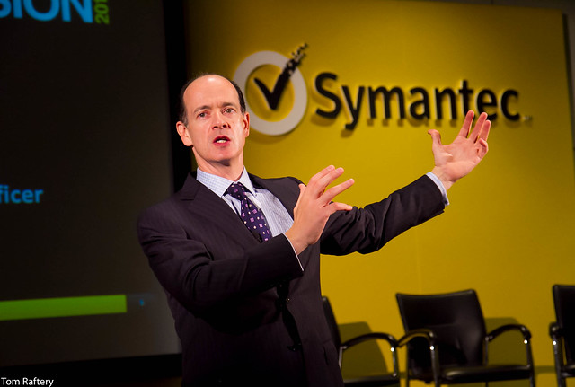 Enrique Salem, Symantec CEO, at Symantec Vision 2010