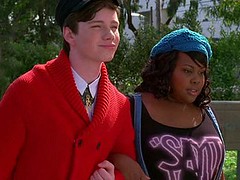 Kurt and Mercedes from Glee