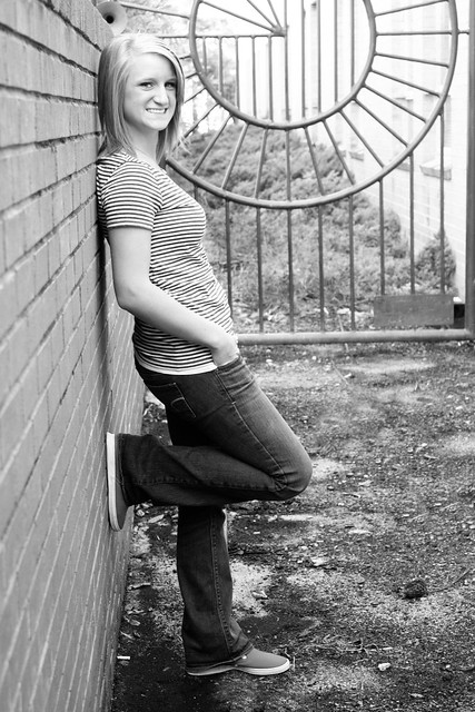 Downtown Hayley 158bw
