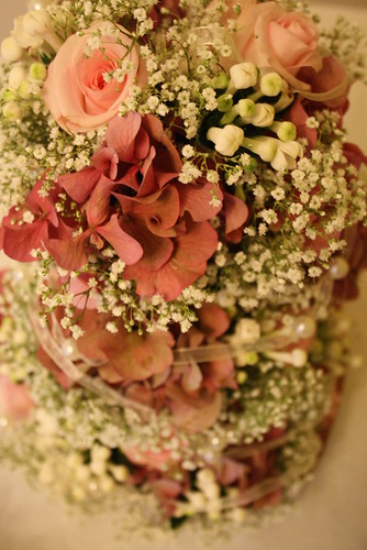 Soft Pink Vintage Wedding Flowers share