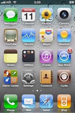 Cydia on iPhone 4 iOS 4.3.1