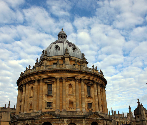 Oxford with interesting Sky