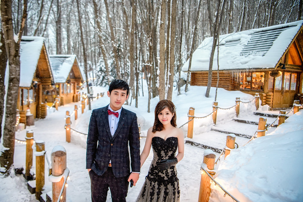 北海道雪景婚紗,北海道婚紗推薦