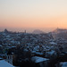 Pôr do sol sobre Plovdiv