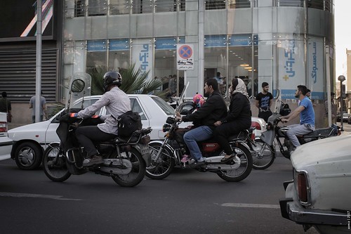Motorcycles on the street ©  Evgeniy Isaev