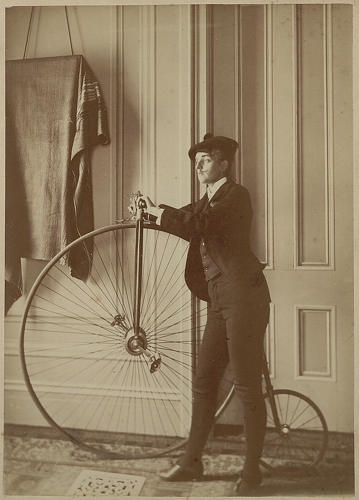 : Johnston With Bike