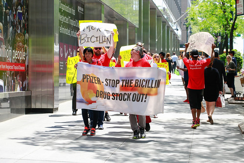 Pfizer- Stop the Bicillin Drug Shortage Protest