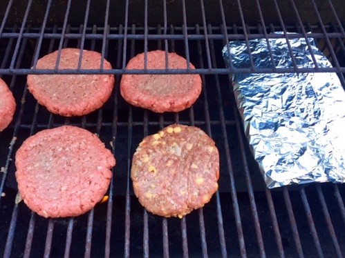 on the grill