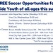 Soccer Opportunitiesfor Youth this summer (3)