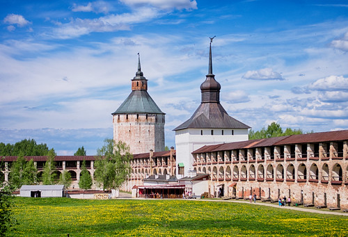 Walls and Towers. Kirillo-Belozersky Monastery, Kirillov, Vologda region. ©  Andrey Korchagin