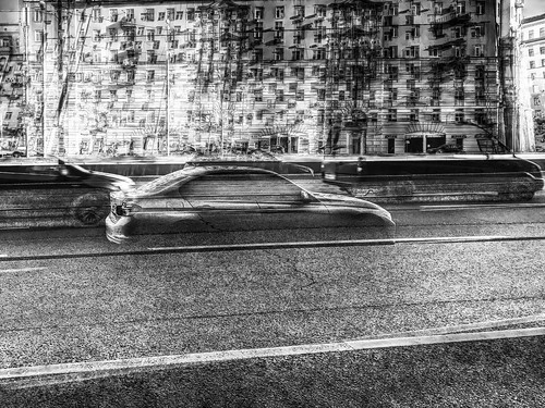 Ghosts in #Moscow streets ©  NO PHOTOGRAPHER