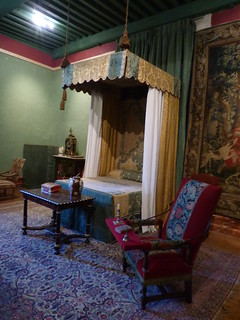 Château de Cormatin - Interior - The Bedchamber of the Marquis