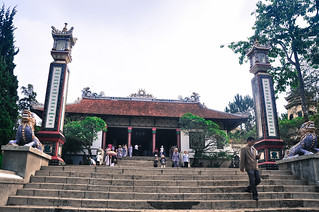 Chinese temple in Dalat, Vietnam