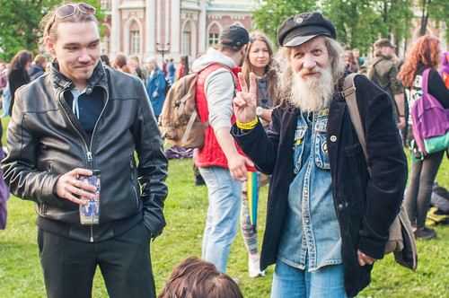 Traditional Moscow Hippy Day in Tsaritsyno Park 1 June 2017 ©  Dmitry Horov