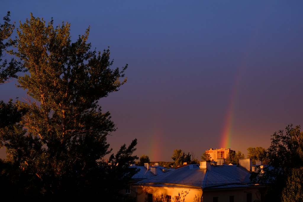 фото: Double rainbow over Derbishky