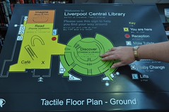 Tactile floorplan