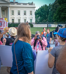 2017.07.26 Protest Trans Military Ban, White House, Washington DC USA 7628