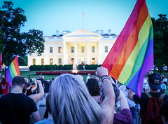 2017.07.26 Protest Trans Military Ban, White House, Washington DC USA 7682