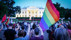 2017.07.26 Protest Trans Military Ban, White House, Washington DC USA 7680