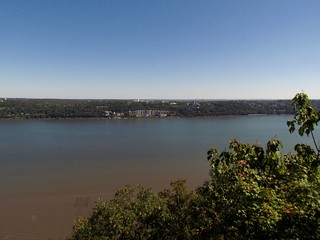 Hudson River from atop the Palisades