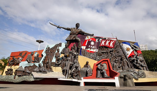 Katipunan (KKK) Monument in Manila, Philippines