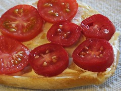 Tomato on Toast with Mayo