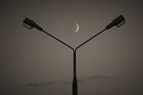 The moon came to the rescue ©  Dmitriy Protsenko
