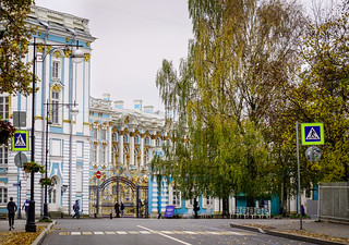Catherine Palace in Saint Petersburg, Russia