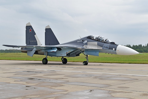 Sukhoi Su-30SM ’45 blue’ “Иркутск” ©  HawkeyeUK