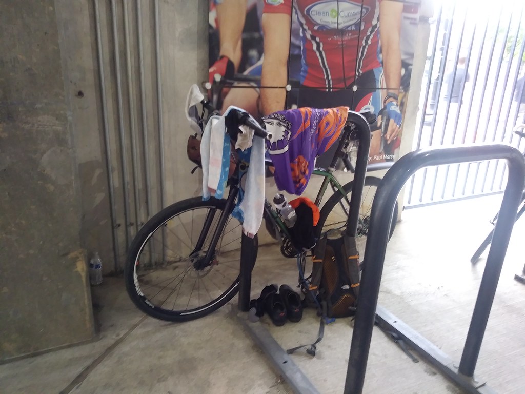 : Nats bike parking lot as changing station