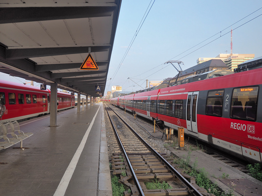 : Munich Hauptbahnhof platform