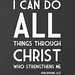 I Can Do All Things....
