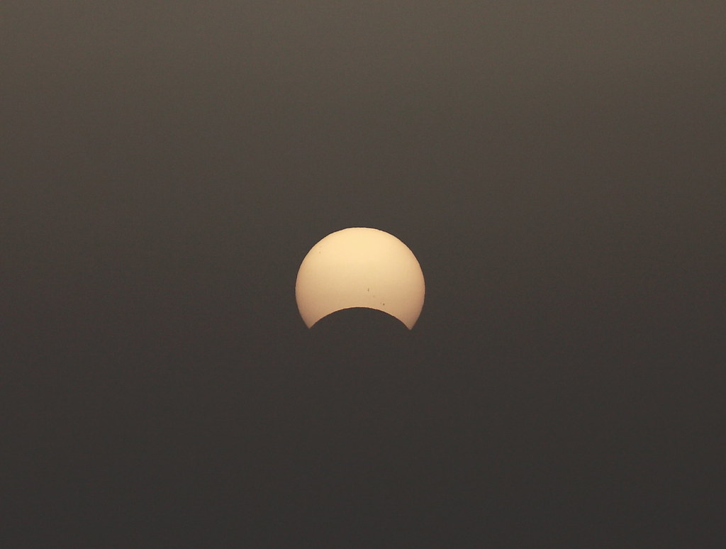 : sun eclipse 2017 in Tenerife