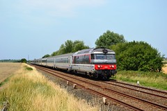 🇫🇷 SNCF BB 67408 + Intercités 2026 te Waben