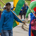 <b>Homecoming Parade</b><br/> The international students assossiation and allies ISAA celebrated the diversity at Luther College by walking the homecoming 2017 parade. October 7 2017. Photo by Hasan Essam Muhammad<a href=https://www.luther.edu/homecoming/photo-albums/photos-2017/