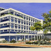Mackay College of TAFE, in watercolour - Art by Ronald Wu, Department of Public Works, 10 August, 1990