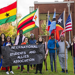 <b>Homecoming Parade</b><br/> The international students assossiation and allies ISAA celebrated the diversity at Luther College by walking the homecoming 2017 parade. October 7 2017. Photo by Hasan Essam Muhammad<a href=https://www.luther.edu/homecoming/photo-albums/photos-2017/