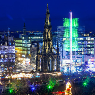 Edinburgh - Christmas from The Mound 3
