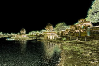 India - Rajasthan - Jaisalmer - Gadisar Lake - 4bb