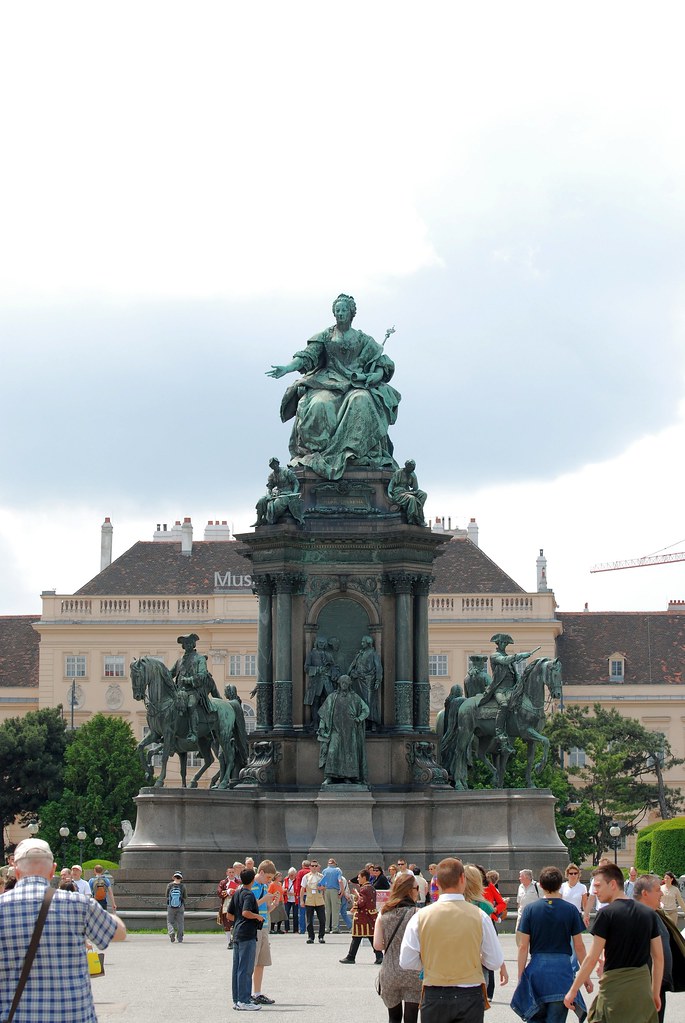 : Maria Theresa Statue in Vienna, Austria