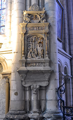 Saint Omer, Nord-Pas-de-Calais, Cathédrale Notre-Dame, nave, monument funéraire de de Sidracq de Lalaing †1533