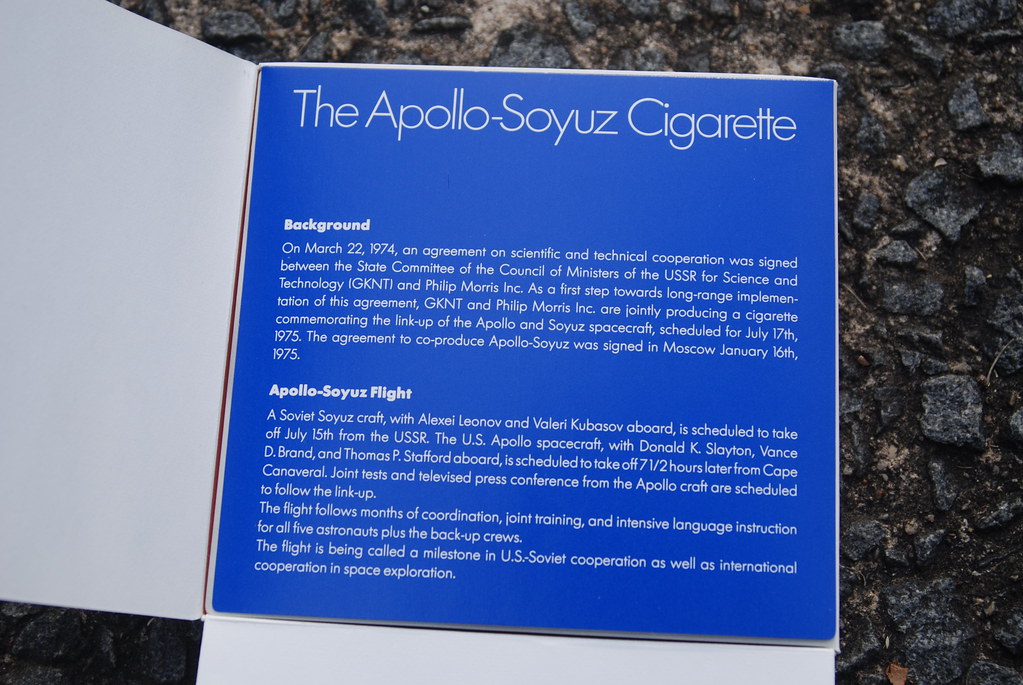 : Apollo/Soyuz souvenir