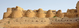 India - Rajasthan - Jaisalmer - Fort - Overview - 48d